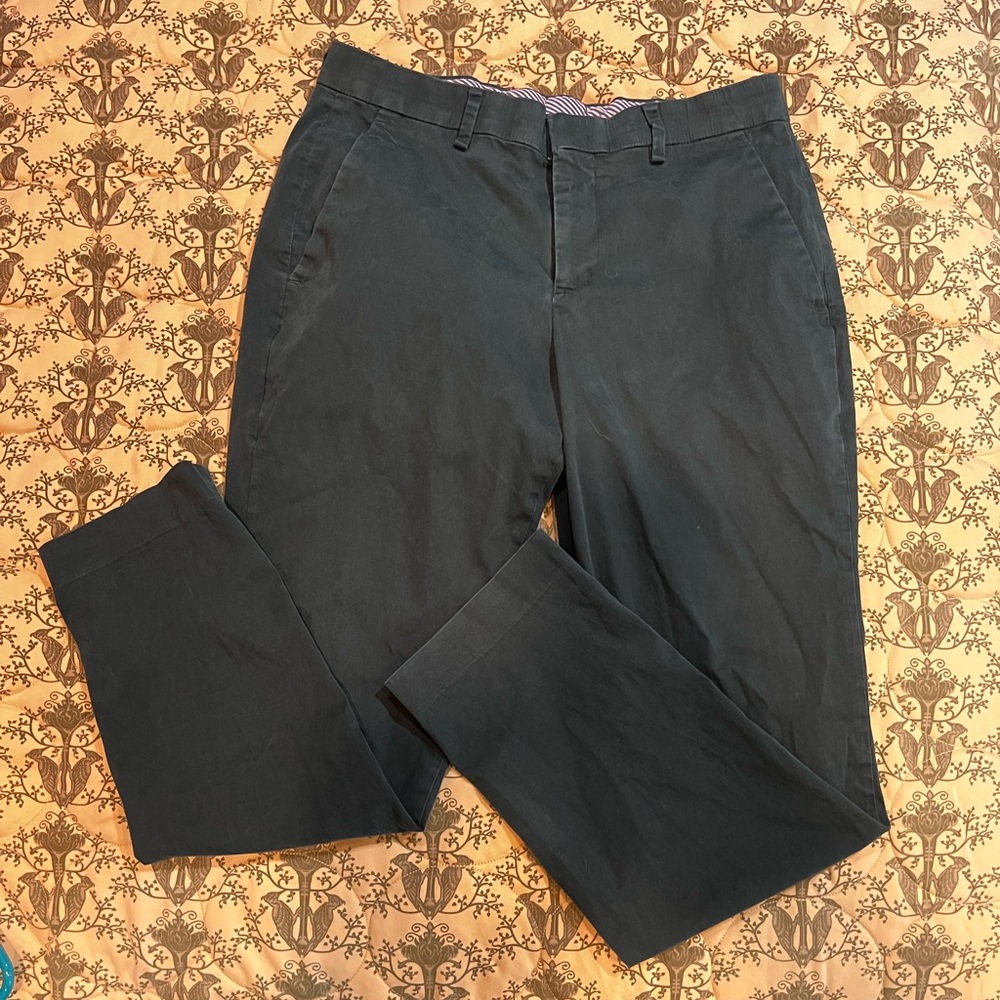 Dark Green Express Dress Pants